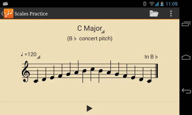 Scales Practice android App screenshot 3