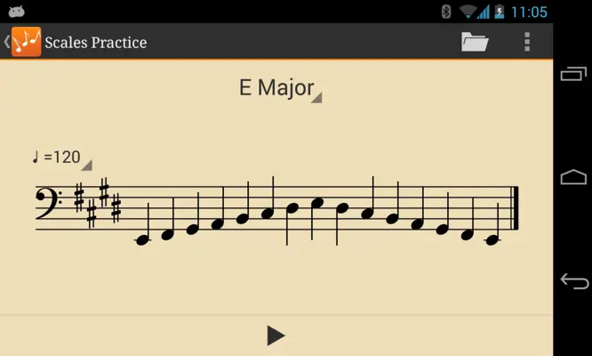 Scales Practice android App screenshot 5